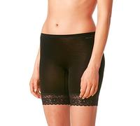 Mey 2er Pack Damen Slip mit Bein - Größe 48 - Schwarz - Leggings ohne Seitennähte - Langbeinschlüpfer - Unterhose mit langem Bein - 2er Pack Lights