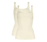 Mey 2er Pack Damen Sporty-Hemd - Top mit Breiten Trägern - Shirt ohne Seitennähte - Unterhemd für Damen - 55204 Emotion