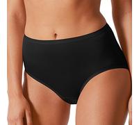 Mey 2er Pack Damen Taillen-Pants Lights Basic - 89203 - Schwarz - Größe 50 - Damenslips ohne Seitennähte - Taillenslip - Maxislip