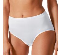 Mey 2er Pack Damen Taillen-Pants Lights Basic - 89203 - Weiß - Größe 44 - Damenslips ohne Seitennähte - Taillenslip - Maxislip