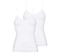 Mey 2er Pack Damen Top - Gro?ße - Spaghettitra?ger-Top Unterhemd aus supergeka?mmter Baumwolle Sporty-Hemd 25846 Noblesse