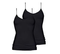 Mey 2er Pack Damen Top - Gro?ße - Spaghettitra?ger-Top Unterhemd aus supergeka?mmter Baumwolle Sporty-Hemd 25846 Noblesse