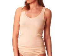 Mey 2er Pack Damen Unterhemd 2000-25061 - Farbe Nude - Größe 40 - Top mit Breiten Trägern - Funktionsgerechter Rundschnitt