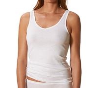 Mey 2er Pack Damen Unterhemd 2000-25061 - Farbe Weiß - Größe 46 - Top mit Breiten Trägern - Funktionsgerechter Rundschnitt