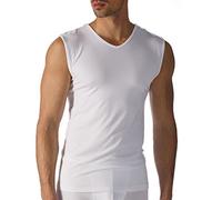Mey 2er Pack Herren Business-Shirt - Größe 6 - Weiß - Unterhemd ohne störende Seitennähte - Muskel-Shirt - Tank Top - 42537 Software