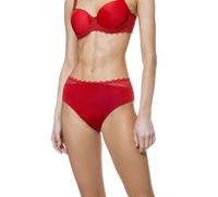 Mey Damen American Slip mit Spitze Serie Amorous | Taillensitz, Flacher Bund, Seiten mit Spitze verziert, Baumwolleinsatz, Elegantes Dessous-Material, Gr. 36-46