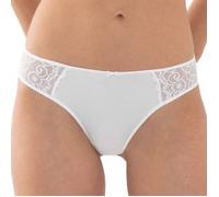Mey Dessous Serie Amorous Damen Strings Weiss XS(36)