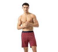 Mey Athletic Monkey Regular Fit Boxershorts rot, Bedruckt