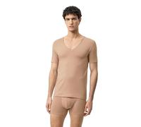 Unterziehshirt MEY "Dry Cotton Functional", Herren, Gr. 6, N-Gr, beige (natur), Single Jersey, Obermaterial: 57% Baumwolle, 38% Polyester, 5% Elasthan. Einsatz: 87% Polyester, 8% Elasthan, 5% Polyamid