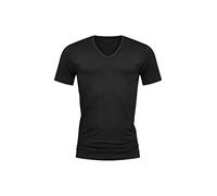 Mey Basics Serie Dry Cotton Herren Shirts 1/2 Arm Schwarz XL
