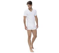 Mey - Dry Cotton 46007 - T-Shirt mit V-Ausschnitt Weiß 8