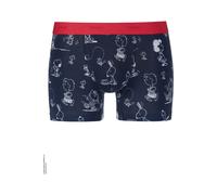 Mey Boxershorts blau, Bedruckt