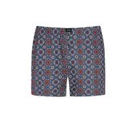 Mey Boxershorts Galactic Blue, Gemustert