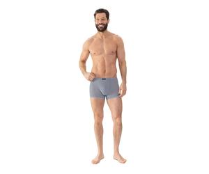 Mey Boxershorts yacht blue, Gemustert