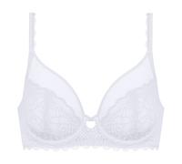 Bügel-BH MEY "Amorous", Damen, Gr. 90, Cup E, weiß, Spitze, Obermaterial: 76% Polyamid, 24% Elasthan, BHs Bügel-BH, Grafische Spitze (81383316-90) weiß