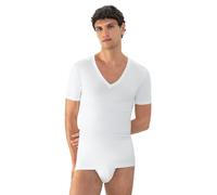 Mey Business Regular Fit T-Shirt V-Ausschnitt weiss, Einfarbig