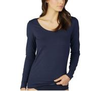 Mey Tagwäsche Serie Cotton Pure Damen Shirts 1/1 Arm Night Blue XL(44)