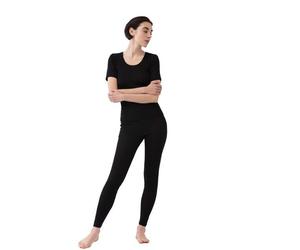 Mey Damen 1/2 Arm Shirt aus Merinowolle "Exquisite" Schwarz M