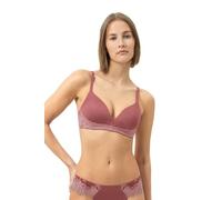 Mey Damen Bügelloser BH mit Spitze Serie Luxurious | Komfortabler Blusen und T-Shirt-BH, Ohne Bügel, Überlappende Spitze, teilweise überzogen, verstellbare Zierträger