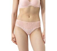 Hipster MEY "Pretty Joan", Damen, Gr. 44, rosa (blossom), Obermaterial: 78% Polyamid, 22% Elasthan, körpernah, Unterhosen, Rückseite nahtlos, zarte Tüll-Stickerei auf der Vorderseite (98696869-44) blo