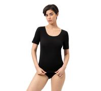 Mey Tagwäsche Serie Superfine Organic Damen Shirts 1/2 Arm Schwarz M(40)