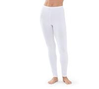 Mey Damen Leggings / lange Unterhose Superfine Organic aus Biobaumwolle Weiss 38