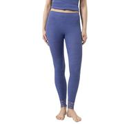 Mey Damen Leggings Schurwolle Serie Wool Love | Leggings mit schmaler Passform, Langes Bein, Komfortbund, Verlängerte Bündchen am Bein mit floraler Spitze, Gr. 34/36-46/48
