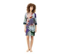 Mey Damen Nachthemd aus Modal Serie Secret Glade Mystic | Hochwertiges Nachthemd mit ornamentale und organische Elemente, Rundhalsausschnitt, Breite Armabschlüsse, Gr. XS-XL