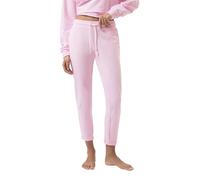 Mey Damen Pyjamahose Baumwolle Serie Cozy Nights | SUN I DAYS by mey, Schmale Jogginghose, Knöchellang, Komfortbund mit Kordelzug, Seitliche Taschen, Gr. XS-XXL