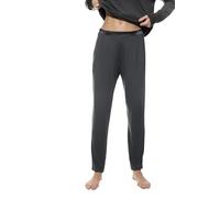 Mey Damen Pyjamahose Modal Serie Pure Chic | Schmale Passform, Knöchellang, Satinbund, Seitliche Taschen, Fließende Qualität, Gr. XS-XXL