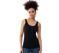 Mey Damen Sportshirt 100% Baumwolle Serie Noblesse | Mit Saum, Schmale Passform, Tiefer Rundhalsausschnitt, Breite Träger, Ohne auftragende Seitennähte, Gr. 36-50