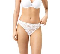 Mey Damen String mit Spitze Serie Amazing | Hüftiger Sitz, Flacher Bund, Vollspitze, Baumwolleinsatz, Elegantes Dessous-Material, Gr. 36-46