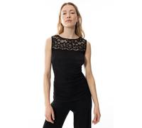 Mey Damen Top Serie "Wool Love" Merinowolle Schwarz XXS/XS