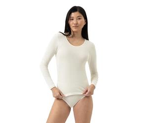 Mey Damen Unterhemd Langarm Schurwolle Serie Wool&Silk | Klassischer Komfort, Eleganter hoher Beinausschnitt, Weiche Beinabschlüsse, Hochwertige Materialien, Gr. 38-48