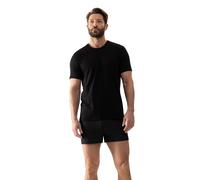 Mey Das Drunterhemd Regular Fit T-Shirt Rundhals schwarz, Einfarbig