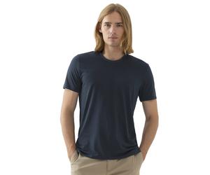 Mey Das Drunterhemd Regular Fit T-Shirt Rundhals yacht blue, Einfarbig