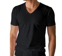 Mey - Dry Cotton 460 - T-Shirt mit V-Ausschnitt - 2er Pack (7 Schwarz), XL