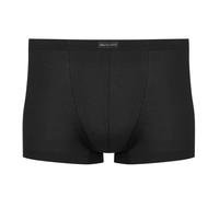 Boxer MEY "Dry Cotton", Herren, Gr. 8, schwarz, Single Jersey, Obermaterial: 57% Baumwolle, 38% Polyester (COOLMAX), 5% Elasthan, unifarben, körpernah, Unterhosen, klassischer Sitz, kurzes Bein (94028