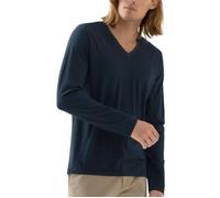 Mey Dry Cotton Colour Long Sleeves Dunkelblau Medium Herren