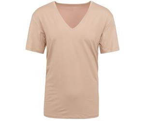 Mey Dry Cotton V-Ausschnitt Unsichtbares Unterhemd - Größe M Beige M