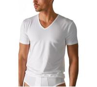 Mey Dry Cotton V-Neck Shirt Weiß Medium Herren
