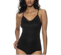 Mey Tagwäsche Serie Emotion Elegance Damen Spaghetti Tops Schwarz L(42)