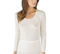 Mey Exquisite Long-Sleeved Vest Weiß 46 Damen