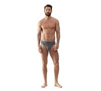 Mey Fashion Serie Striped Herren Jazz-Pants Indigo XL(7)