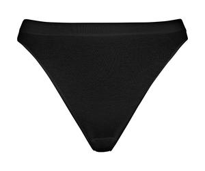 Mey Feinripp Damen-Bikinislip Noblesse 40 schwarz