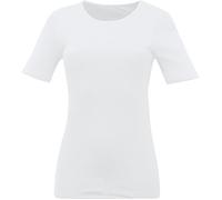 T-Shirt MEY "Noblesse", Damen, Gr. 50, weiß, Feinripp, Obermaterial: 100% Baumwolle, schmal hüftbedeckend, Rundhals, Shirts, ohne auftragende Seitennähte (24321601-50) weiß
