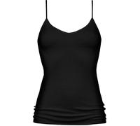 Mey Feinripp Damen-Unterhemd mit Spaghettiträgern Noblesse 40 schwarz