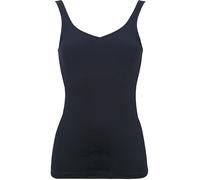 Mey Feinripp Damen-Unterhemd Noblesse 42 schwarz