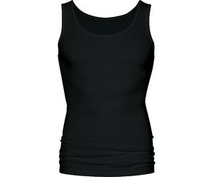 Mey Feinripp Herren-Unterhemd Casual Cotton 7 schwarz