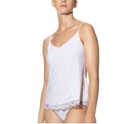 Camisole weiss Stoff 1: 93% Viskose, 7% Elasthan Stoff 2: 100% Polyamid